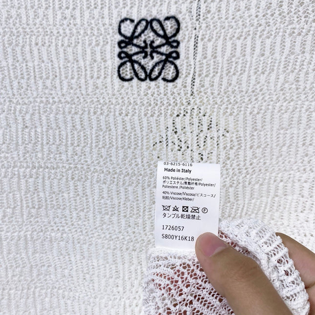 LOEWE 26S KNIT ROUND NECK TOP 530