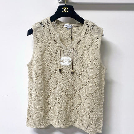 CHANEL 26S SLEEVELESS TOP STYLE 1176