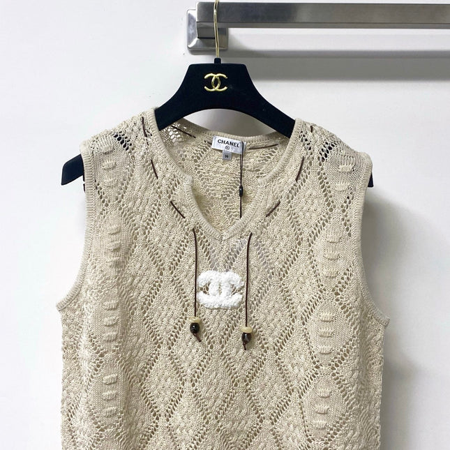 CHANEL 26S SLEEVELESS TOP STYLE 1176