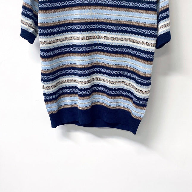 CHANEL 26S SHORT-SLEEVED KNIT SHIRT STYLE 1182
