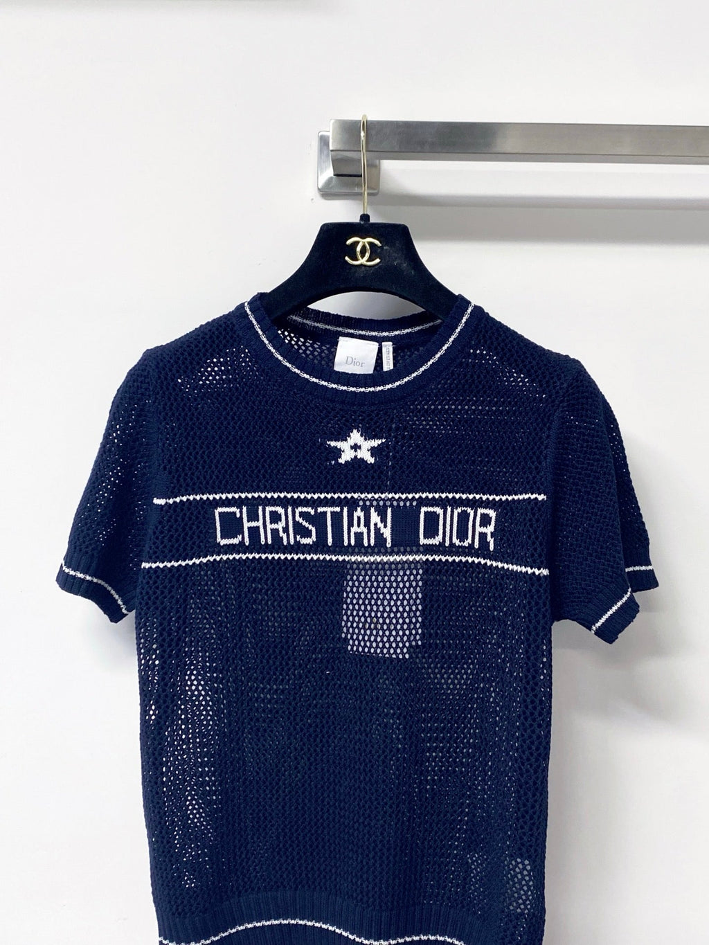 DIOR 26S SHORT-SLEEVED SWEATER 1266