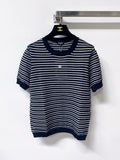 CHANEL 26S SHORT-SLEEVE KNIT TOP STYLE 1146