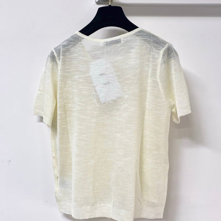 DIOR 26S SHORT-SLEEVED SWEATER 1247