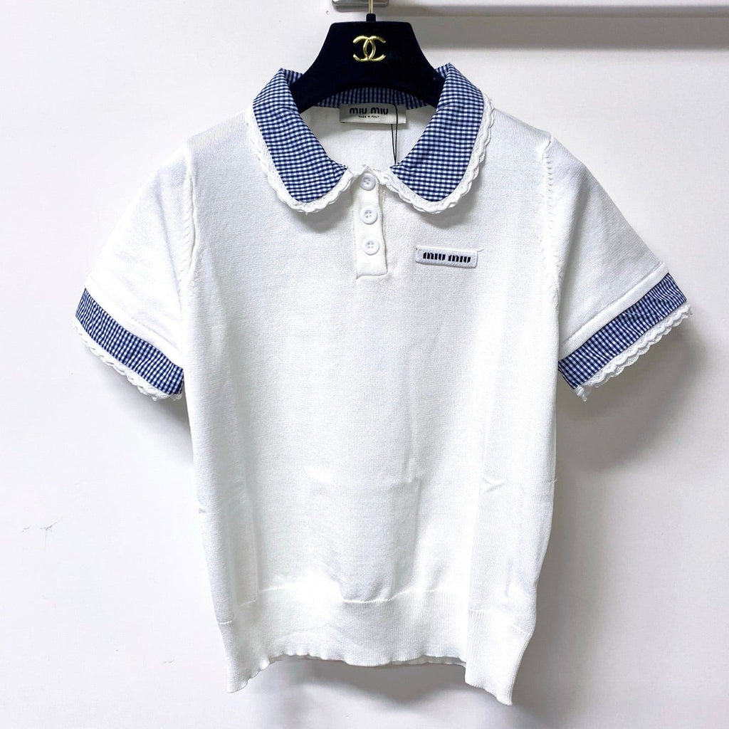 MIUMIU 26S KNIT POLO 1170