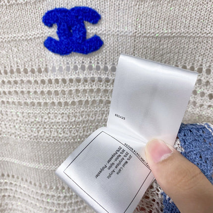 CHANEL 26S SHORT-SLEEVE KNIT TOP 1464