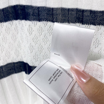 CHANEL 26S SHORT-SLEEVE KNIT POLO 1308