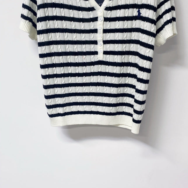 RALPH LAUREN 26S SHORT SLEEVE KNIT TOP 363