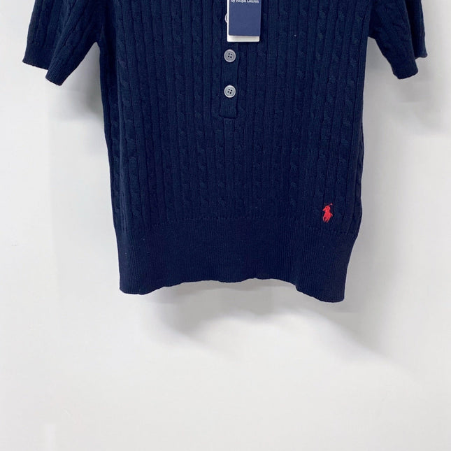 RALPH LAUREN 26S SHORT SLEEVE KNIT SWEATER 328