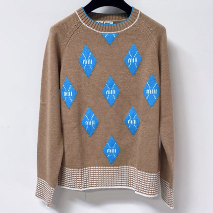 MIUMIU 26S CREWNECK KNIT SWEATER 1459