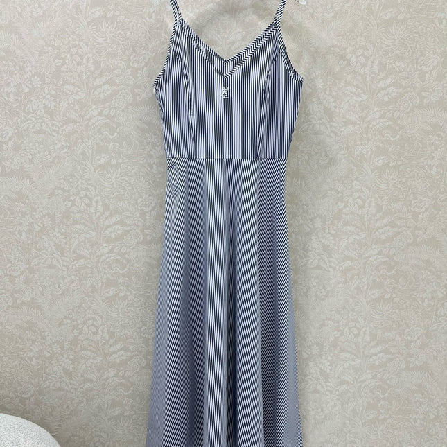 YVES SAINT LAURENT SPAGHETTI STRAP DRESS 269967