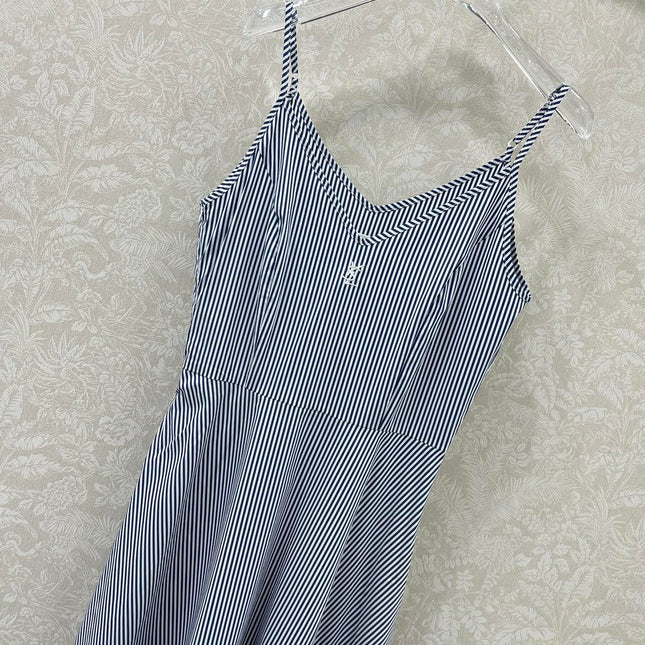 YVES SAINT LAURENT SPAGHETTI STRAP DRESS 269967