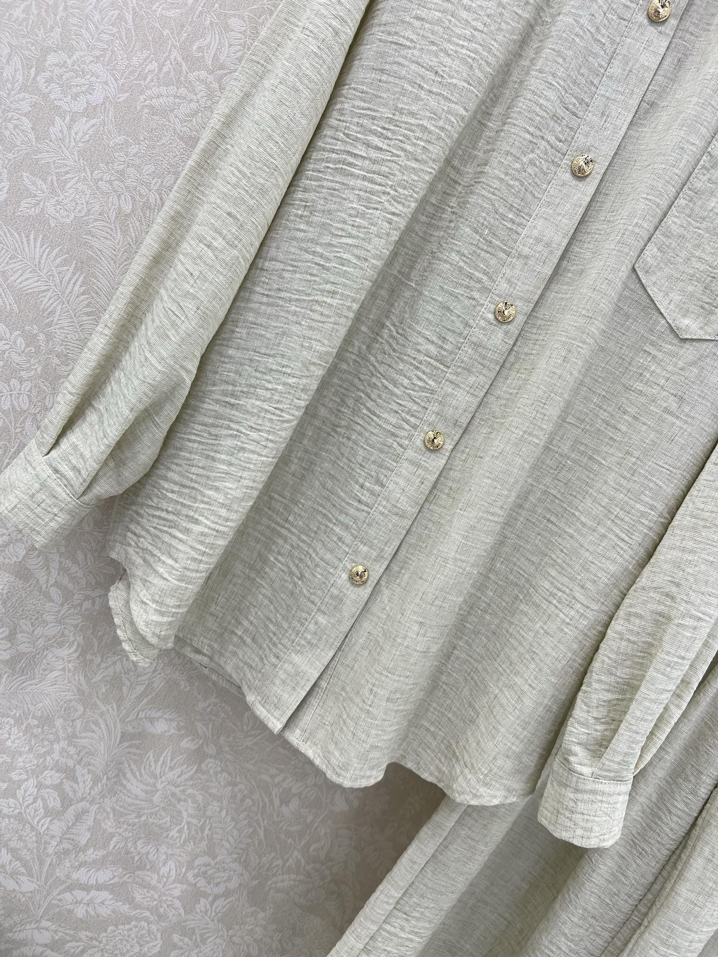 CHANEL SHIRT AND WIDE-LEG TROUSERS SET STYLE 33