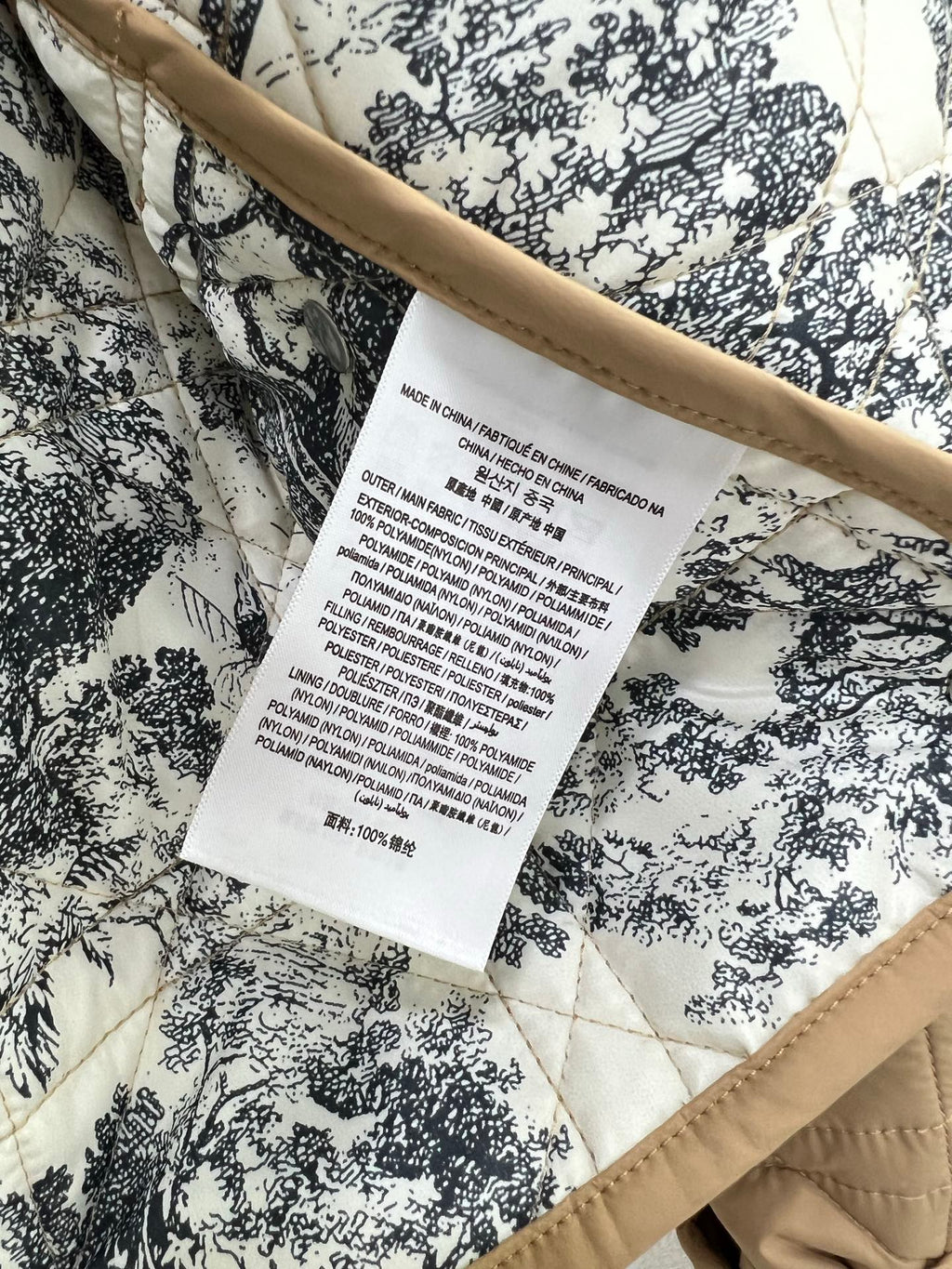DIOR 25S JACKET STYLE 180