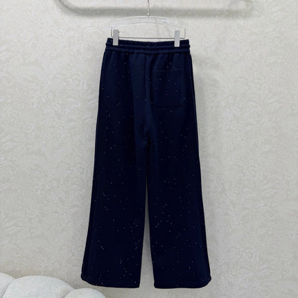 DIOR 25S SEQUIN WIDE-LEG PANTS 643
