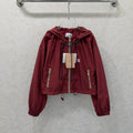 MIUMIU 26S HOODED JACKET 986
