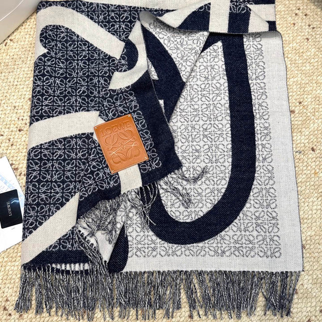 LOEWE 26S SCARF 140 IN CASHMERE 863981