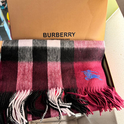 SCARF 180 CM IN COLORFUL CASHMERE 410337