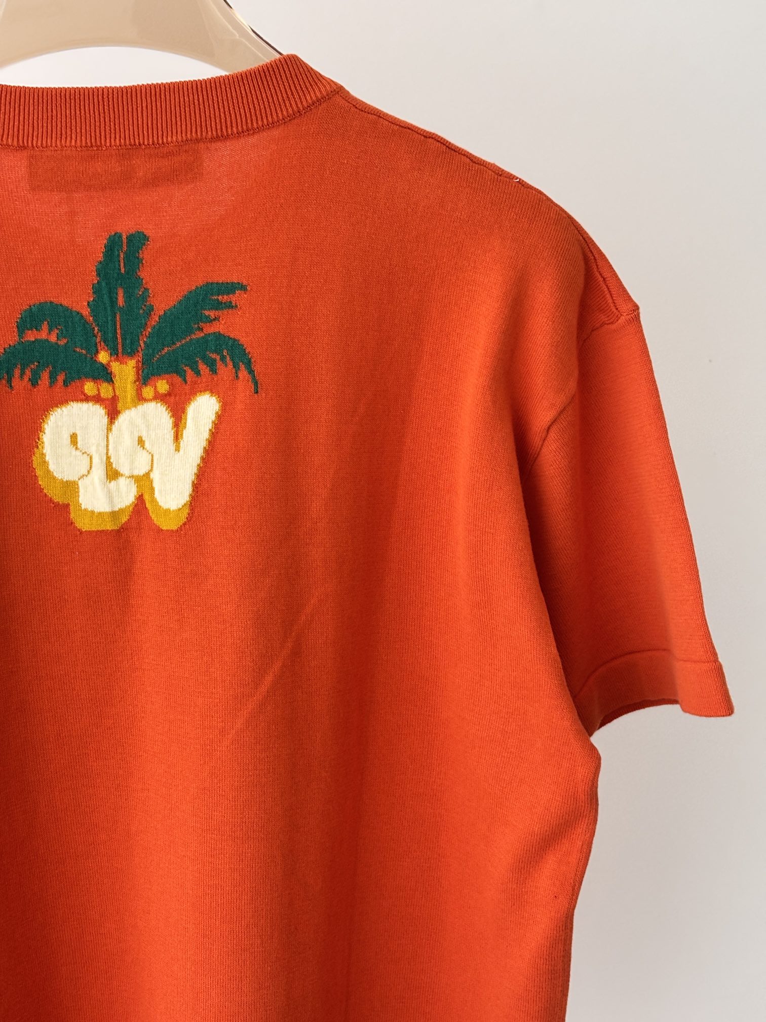 LV 25 T- Shirt Orange Cotton 232738