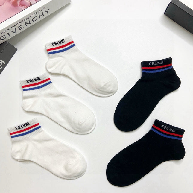 CELINE 26S ANKLE SOCKS 527774 (1 BOX)