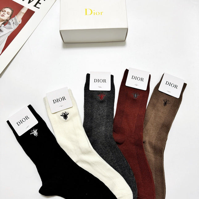 DIOR 26S CREW SOCKS 296448 (1 BOX)