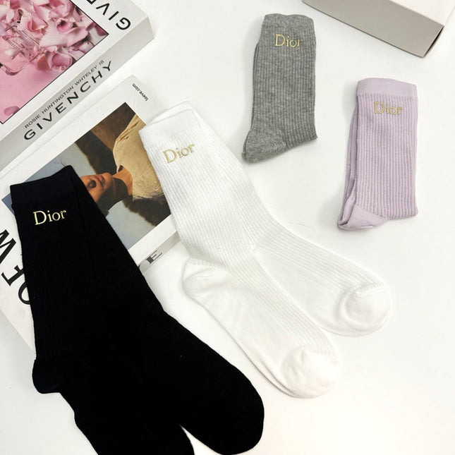 DIOR 26S CREW SOCKS 400442 (1 BOX)