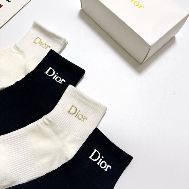 DIOR 26S ANKLE SOCKS 403637 (1 BOX)