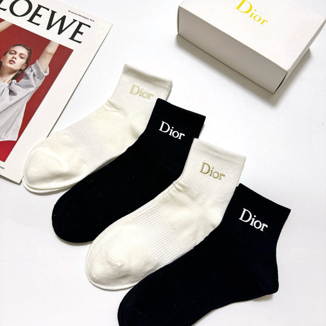 DIOR 26S ANKLE SOCKS 403637 (1 BOX)