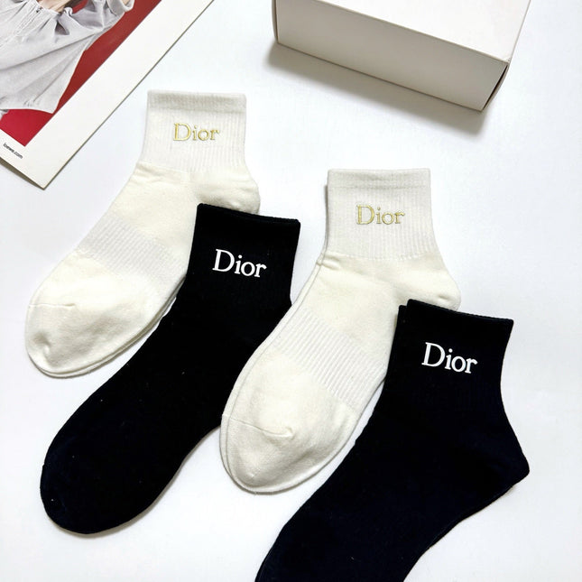 DIOR 26S ANKLE SOCKS 403637 (1 BOX)