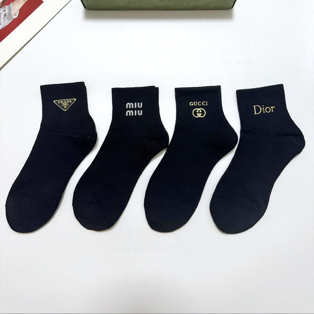 DIOR 26S ANKLE SOCKS 408739 (1 BOX)