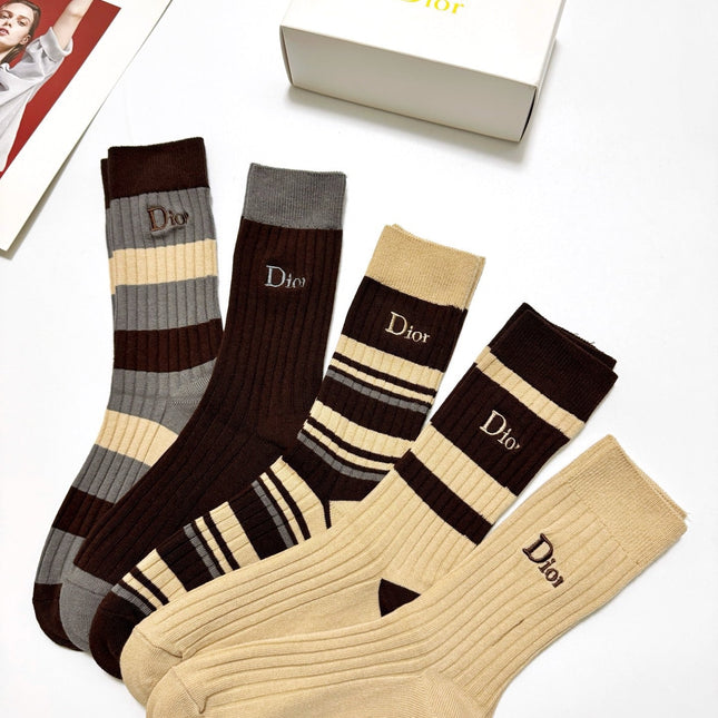 DIOR 26S CREW SOCKS 413925 (1 BOX)