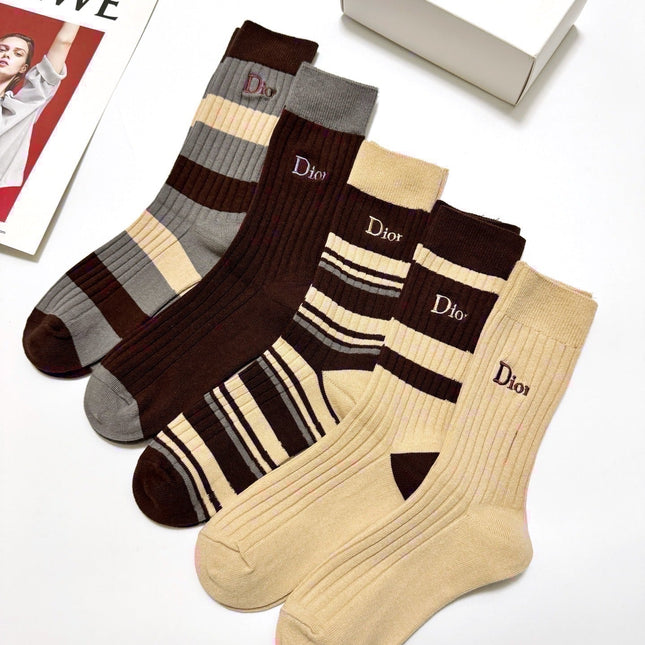 DIOR 26S CREW SOCKS 413925 (1 BOX)