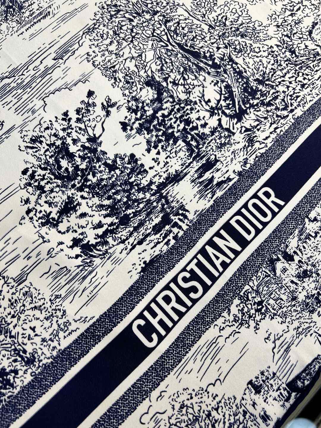 DIOR 26S SCARF 90CM IN SILK 198370