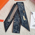 HERMES 26S SCARF 86 IN SILK 309595