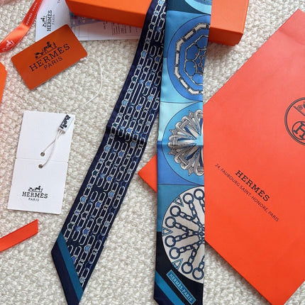 HERMES 26S SCARF 86 IN SILK 309604