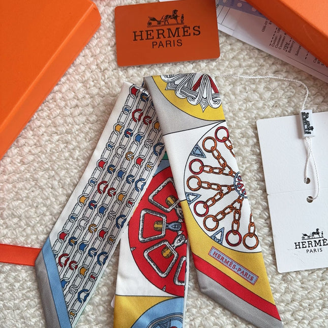 HERMES 26S SCARF 86 IN SILK 309607