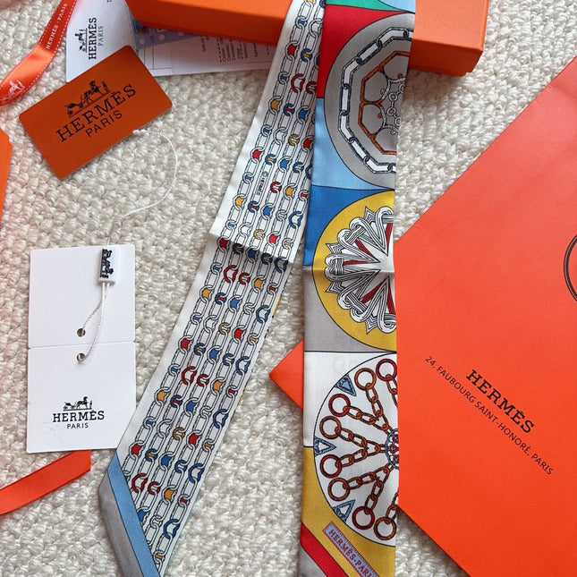 HERMES 26S SCARF 86 IN SILK 309607