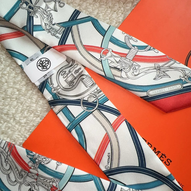 HERMES 26S SCARF 86 IN SILK 309611