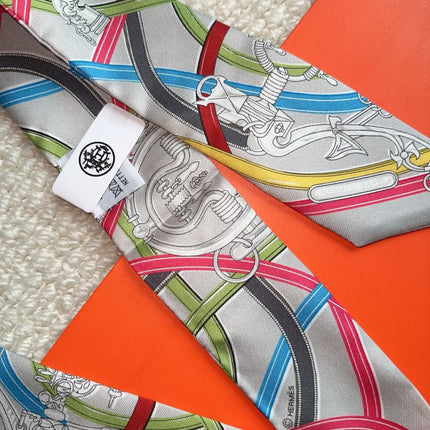 HERMES 26S SCARF 86 IN SILK 309612