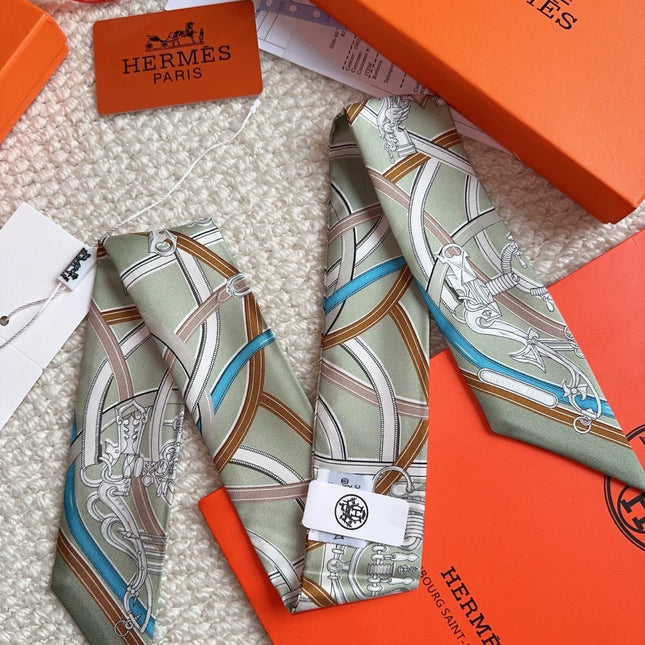 HERMES 26S SCARF 86 IN SILK 309613