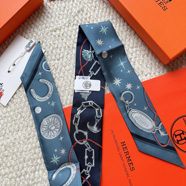 HERMES 26S SCARF 86 IN SILK 309616