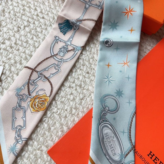 HERMES 26S SCARF 86 IN SILK 309617