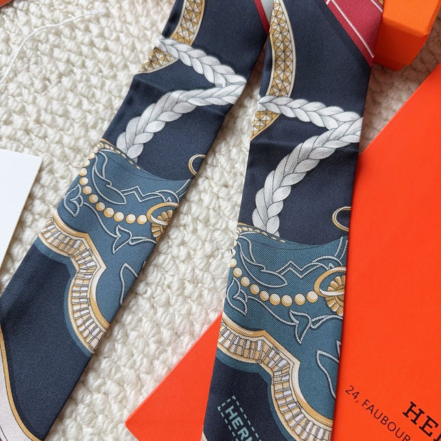 HERMES 26S SCARF 86 IN SILK 309619