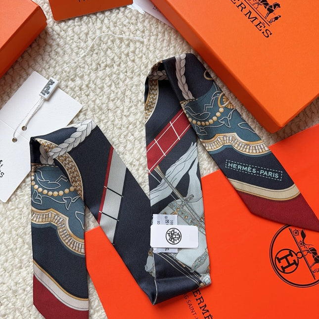 HERMES 26S SCARF 86 IN SILK 309619