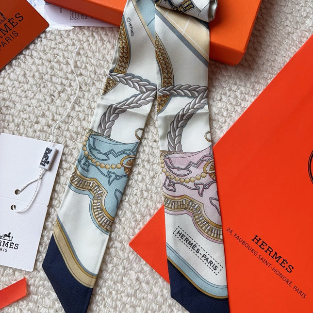 HERMES 26S SCARF 86 IN SILK 309623