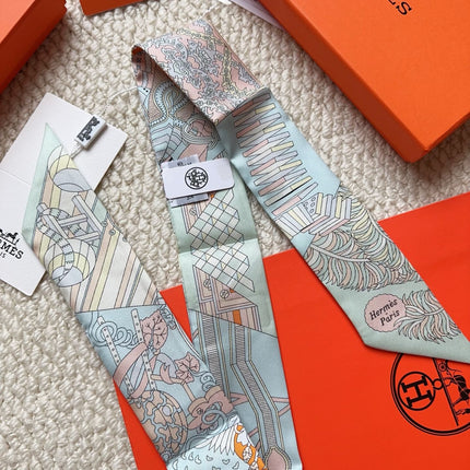 HERMES 26S SCARF 86 IN SILK 309628
