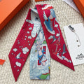 HERMES 26S SCARF 86 IN SILK 309634