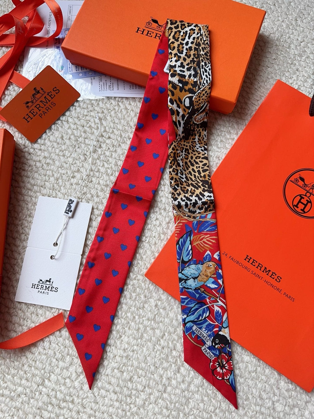 HERMES 26S SCARF 86 IN SILK 309637
