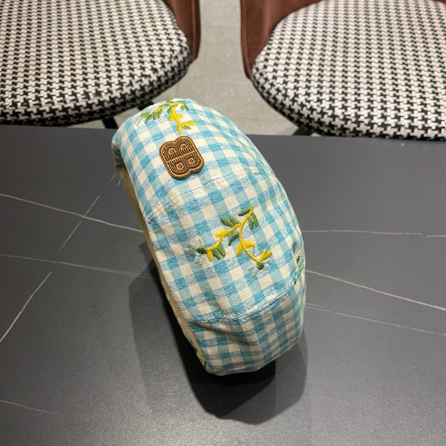 BALENCIAGA 26S PLAID BERET STYLE 7