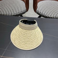 DIOR 26S RAFFIA VISOR HAT STYLE 60