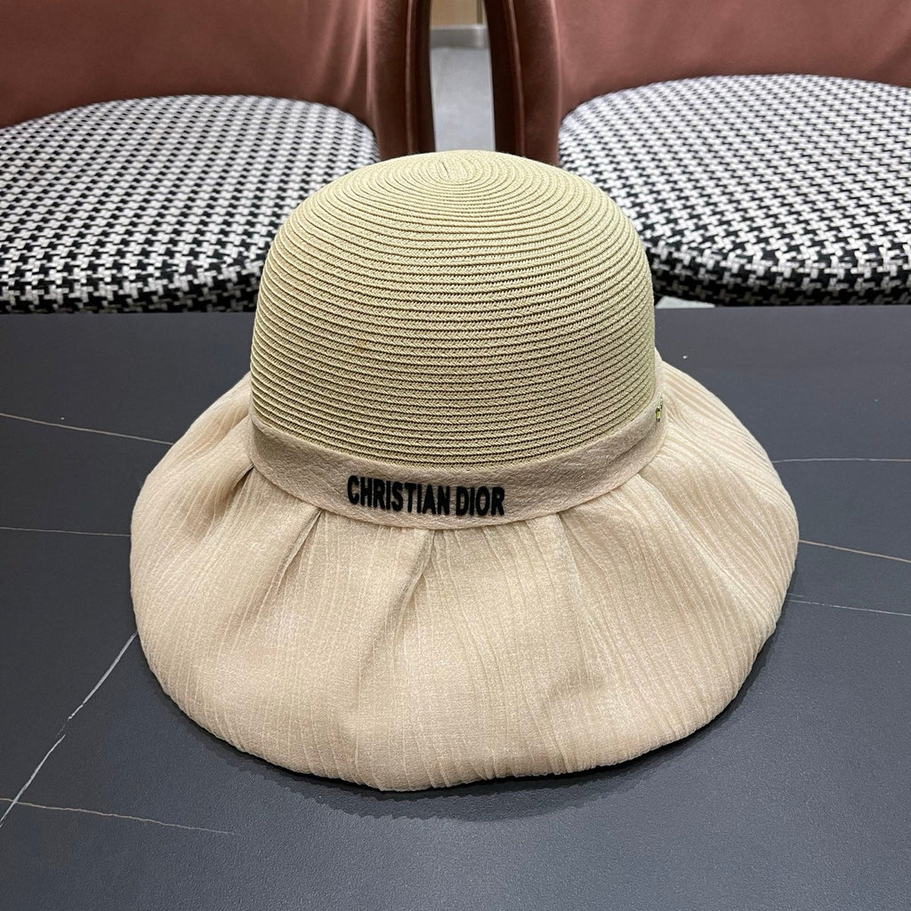 DIOR 26S SILK-BRIM HAT STYLE 71